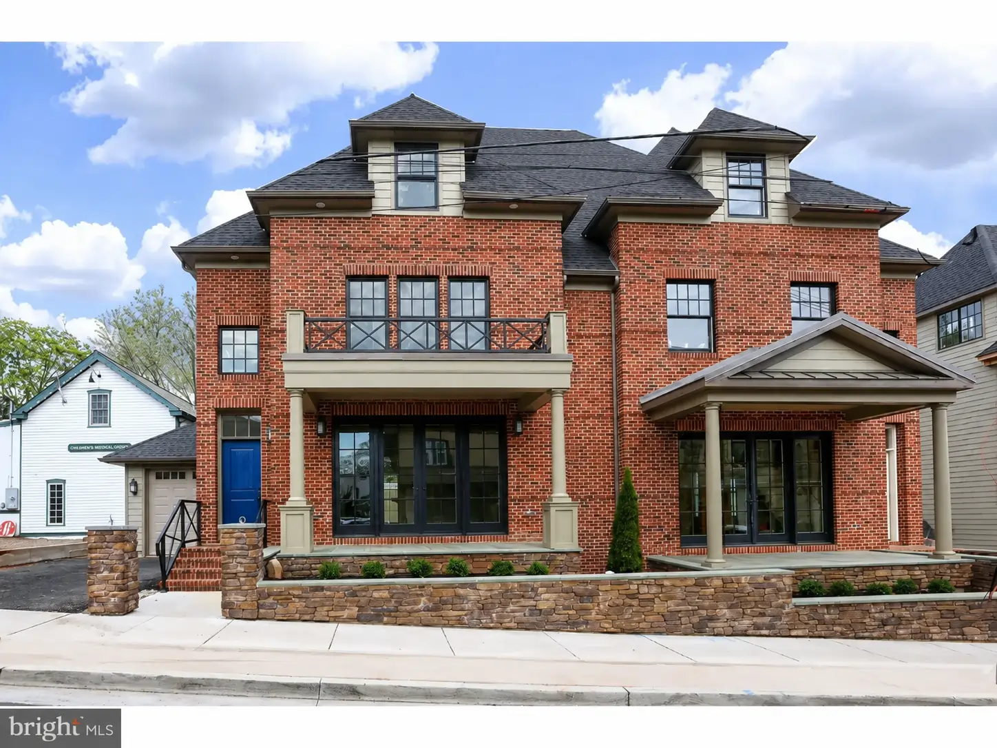 Completed residential and commercial construction project in Bucks County, PA